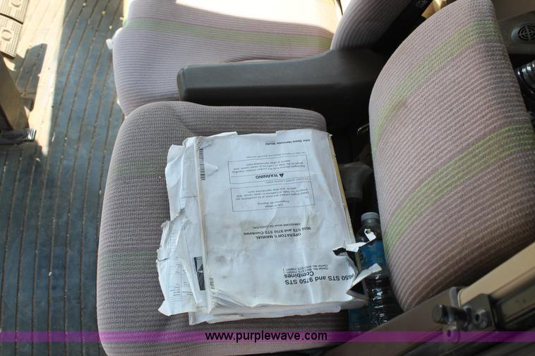 image for item G5802 2003 John Deere 9750 STS RWA combine