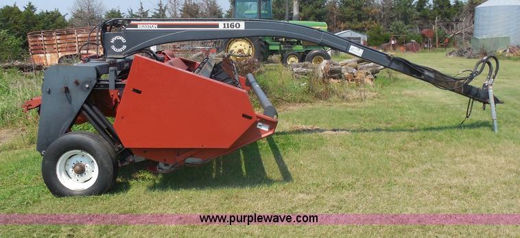 image for item H9807 1990 Hesston 1160 Hydro-Swing swather