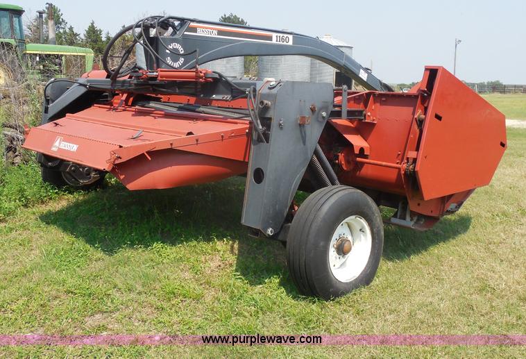 image for item H9807 1990 Hesston 1160 Hydro-Swing swather