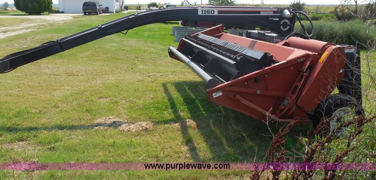 image for item H9807 1990 Hesston 1160 Hydro-Swing swather