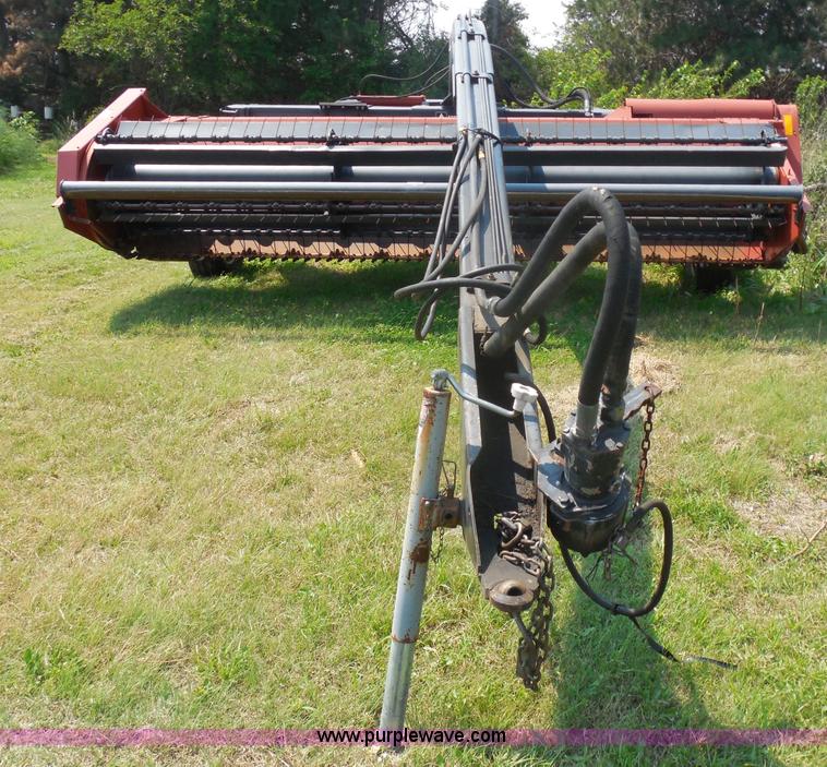image for item H9807 1990 Hesston 1160 Hydro-Swing swather