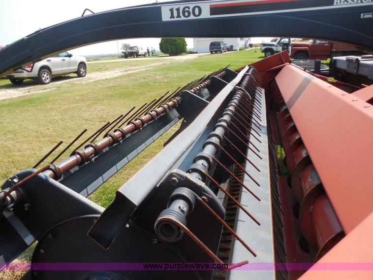 image for item H9807 1990 Hesston 1160 Hydro-Swing swather