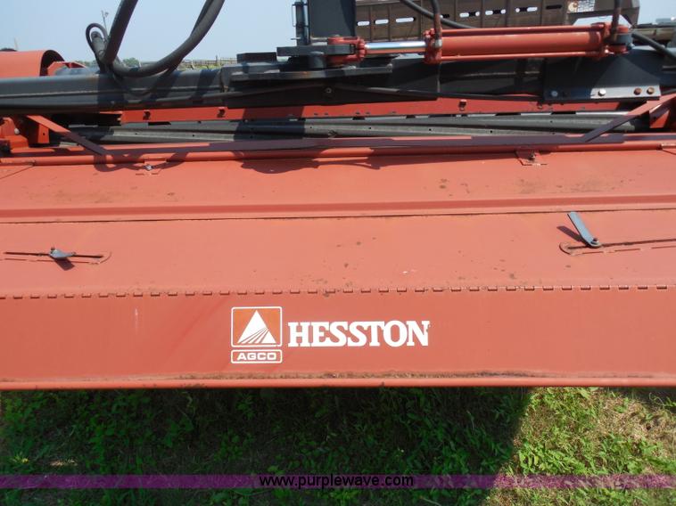 image for item H9807 1990 Hesston 1160 Hydro-Swing swather