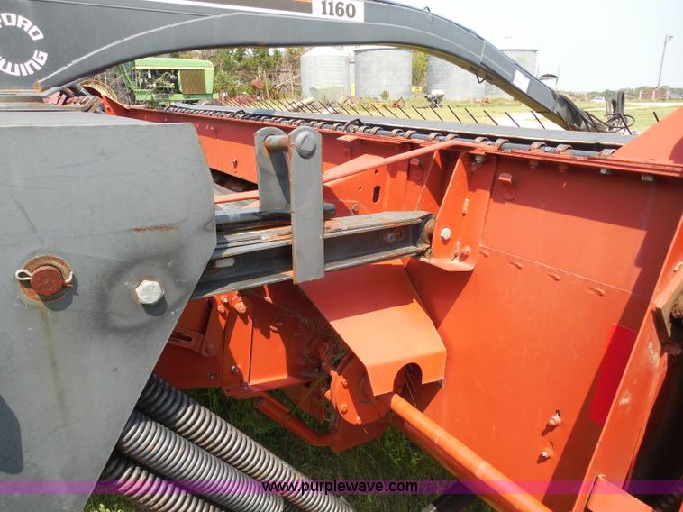 image for item H9807 1990 Hesston 1160 Hydro-Swing swather