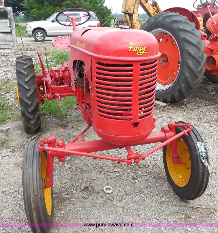 image for item H9835 Massey-Harris Pony tractor