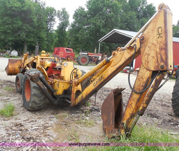 image for item H9837 1967 Case 580 backhoe