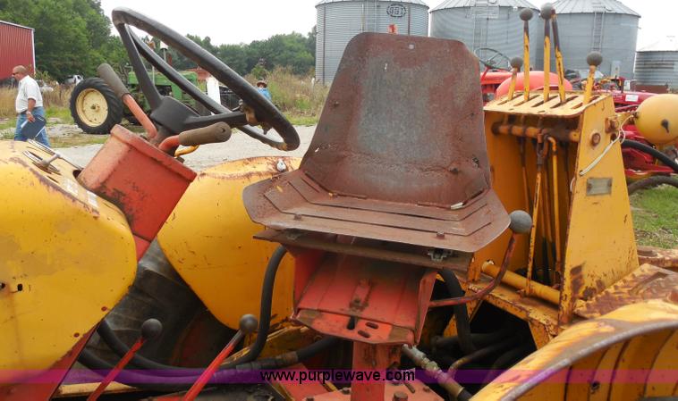 image for item H9837 1967 Case 580 backhoe