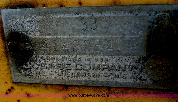 image for item H9837 1967 Case 580 backhoe