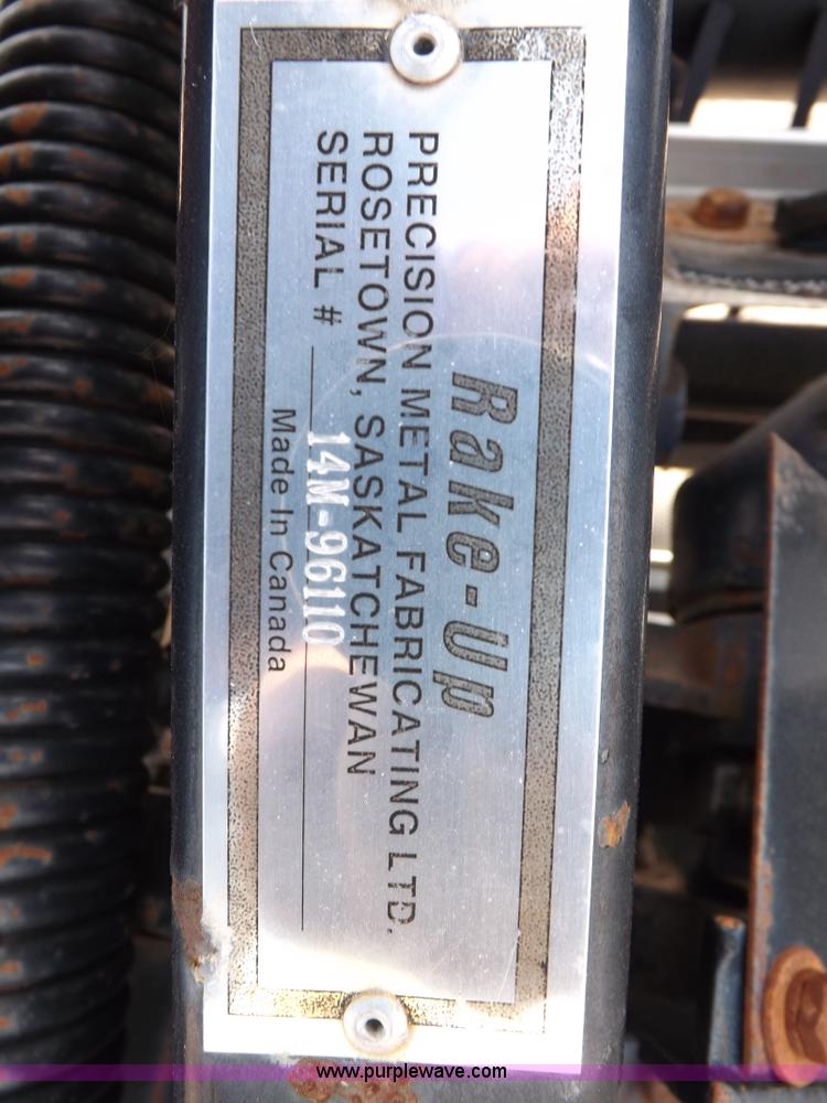 image for item I7654 Precision Metal Fabricating LTD rake up  attachment