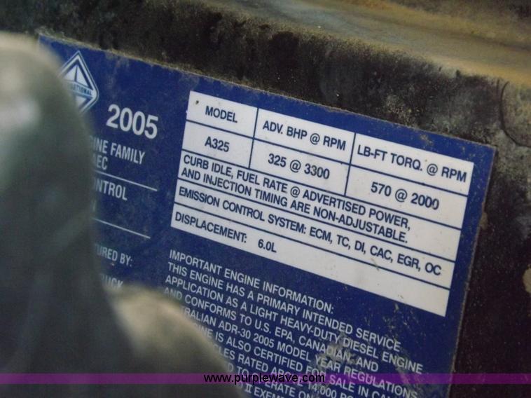 image for item I7687 2005 Ford F550 Super Duty utility truck