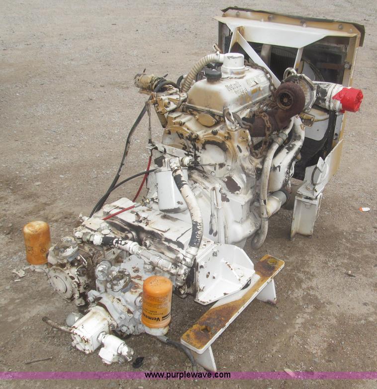 image for item AE9469 1989 Detroit Diesel 353 three cylinder turbo diesel engine