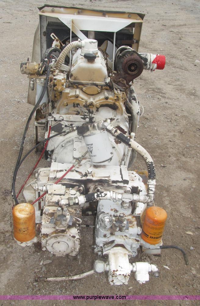 image for item AE9469 1989 Detroit Diesel 353 three cylinder turbo diesel engine