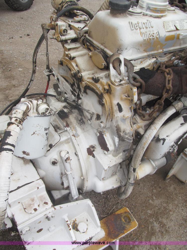 image for item AE9469 1989 Detroit Diesel 353 three cylinder turbo diesel engine