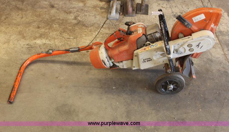 image for item AU9084 Stihl TS350 concrete saw