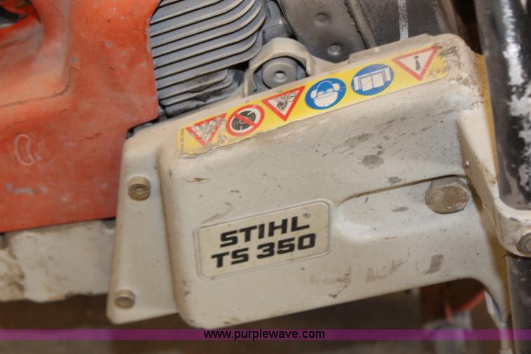 image for item AU9084 Stihl TS350 concrete saw