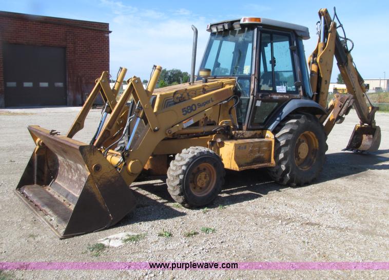 image for item D7442 1996 Case 580 Super L backhoe