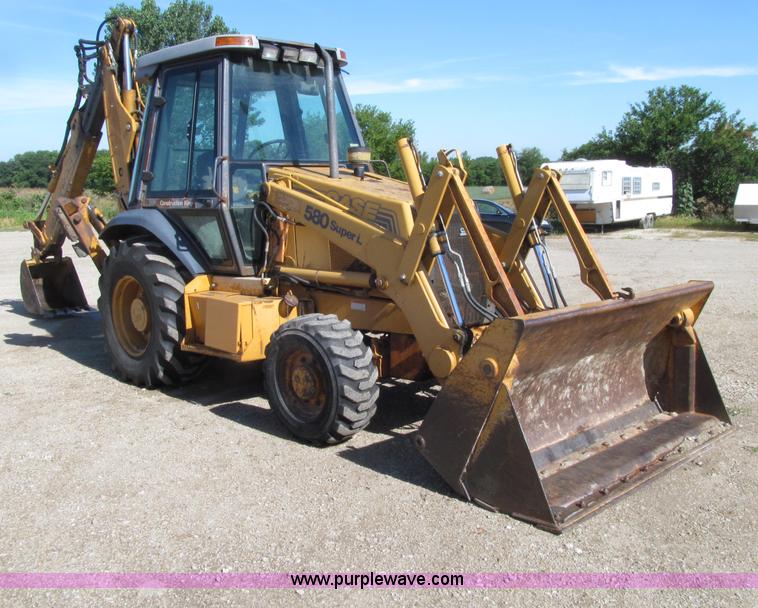 image for item D7442 1996 Case 580 Super L backhoe
