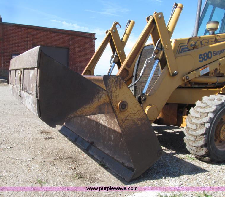 image for item D7442 1996 Case 580 Super L backhoe