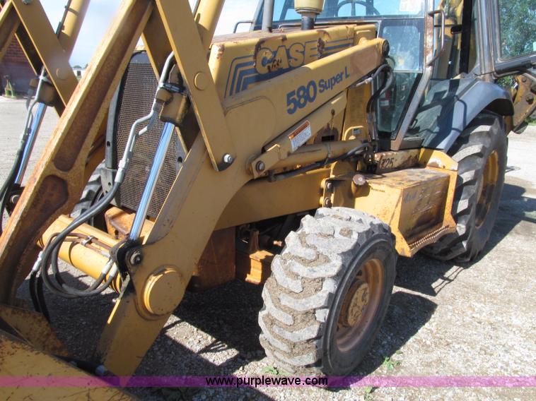 image for item D7442 1996 Case 580 Super L backhoe
