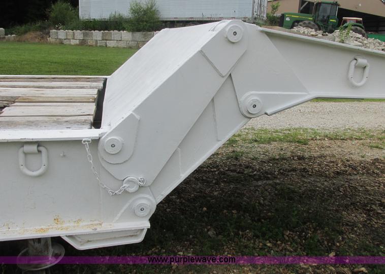 image for item E7292 1976 Load King mechanical fold down neck trailer