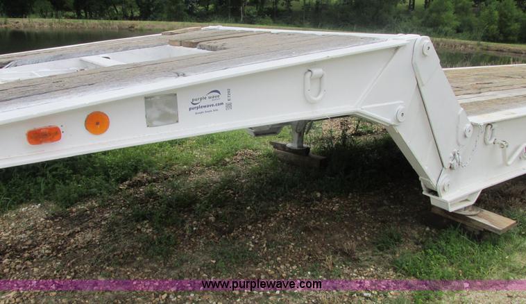 image for item E7292 1976 Load King mechanical fold down neck trailer