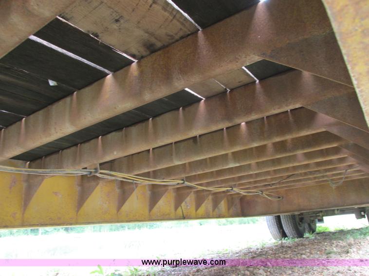 image for item E7292 1976 Load King mechanical fold down neck trailer