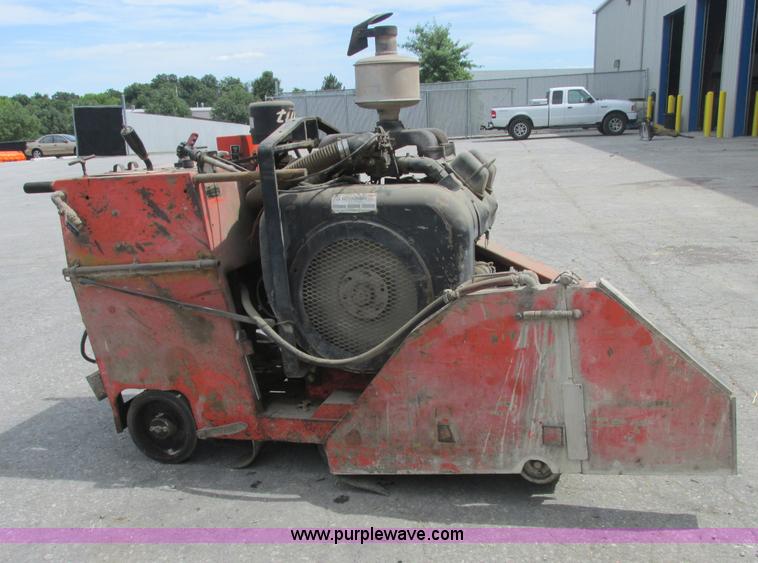 image for item E7308 Norton C65B-KGV 36" concrete saw