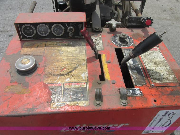 image for item E7308 Norton C65B-KGV 36" concrete saw