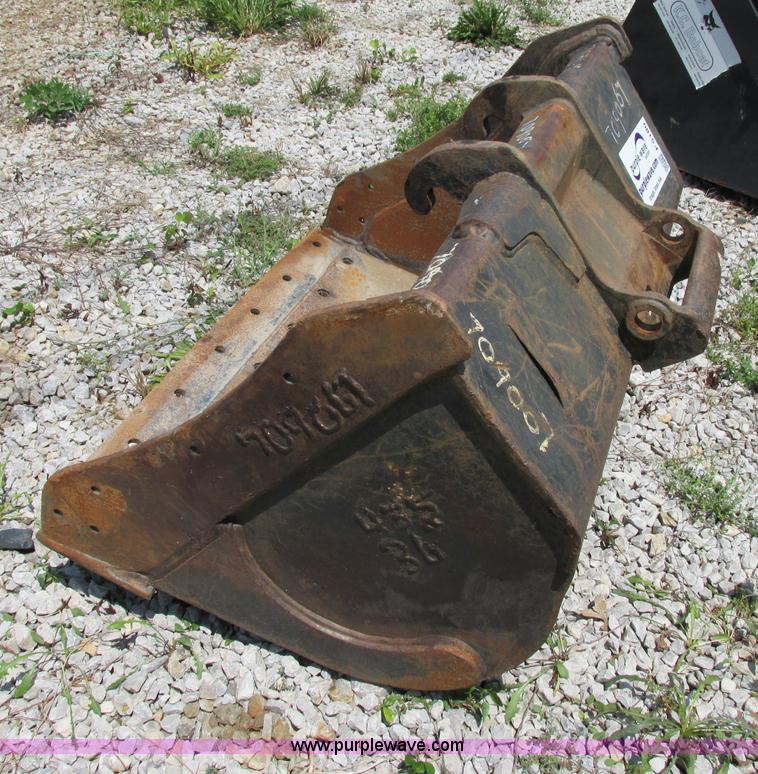 image for item F5180 Bobcat 36" trenching bucket