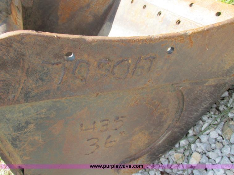 image for item F5180 Bobcat 36" trenching bucket