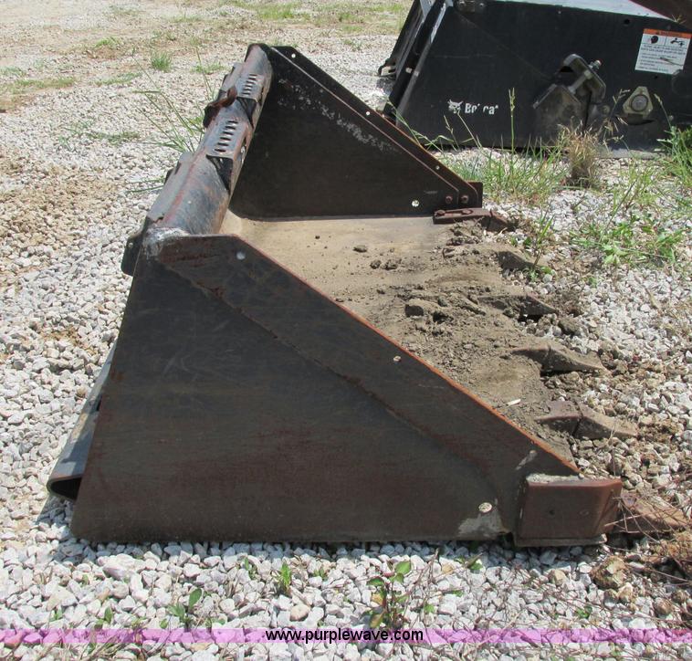 image for item F5181 56" low profile skid steer bucket