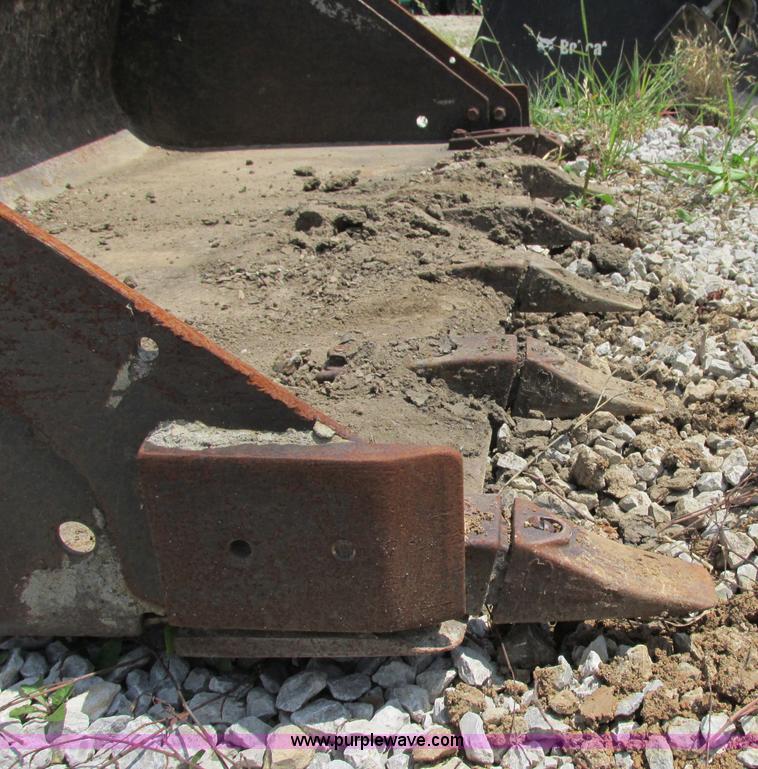 image for item F5181 56" low profile skid steer bucket