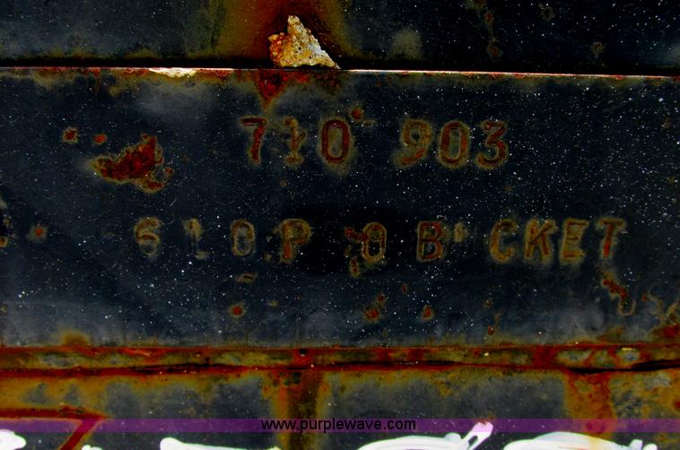 image for item F5181 56" low profile skid steer bucket