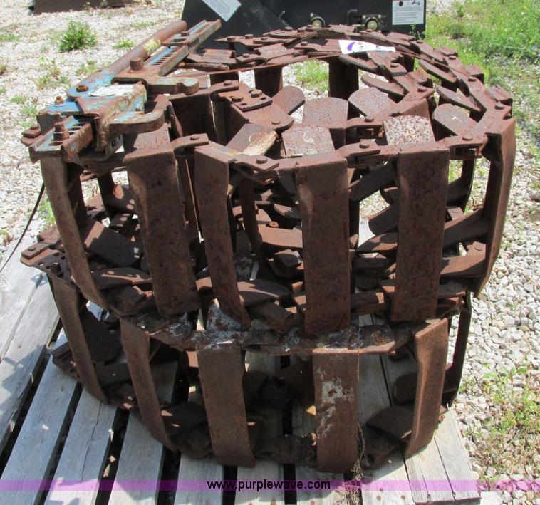 image for item F5182 Skid steer steel tracks
