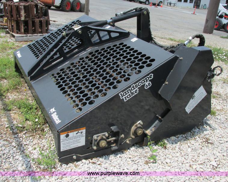 image for item F5183 2011 Bobcat LR6B hydraulic landscape rake