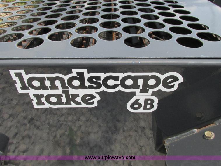 image for item F5183 2011 Bobcat LR6B hydraulic landscape rake