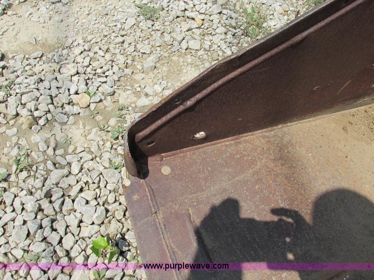 image for item F5186 74" skid steer bucket