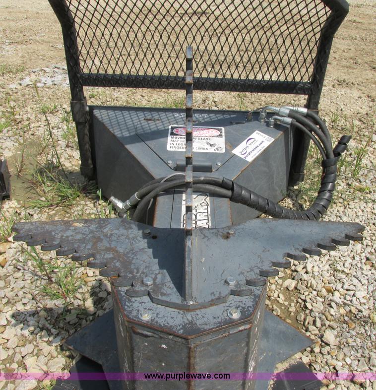 image for item F5188 Land Shark skid steer tree saw