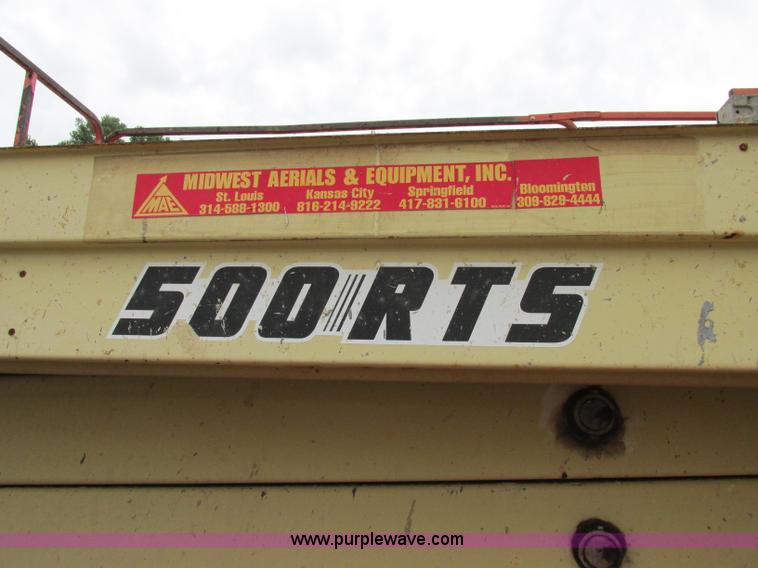 image for item F5189 2002 JLG 500RTS rough terrain scissor lift