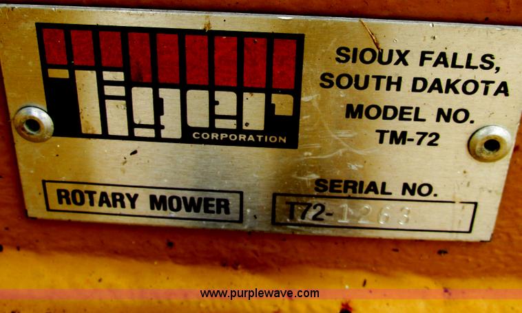 image for item F5193 Tiger side mount mower