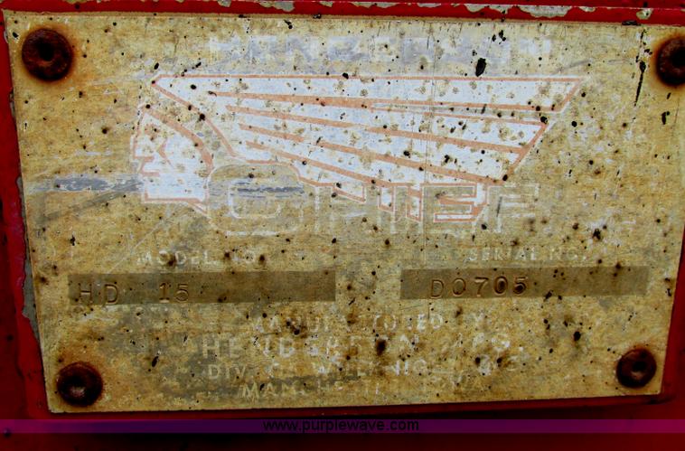 image for item F5195 1992 International 4900 dump truck