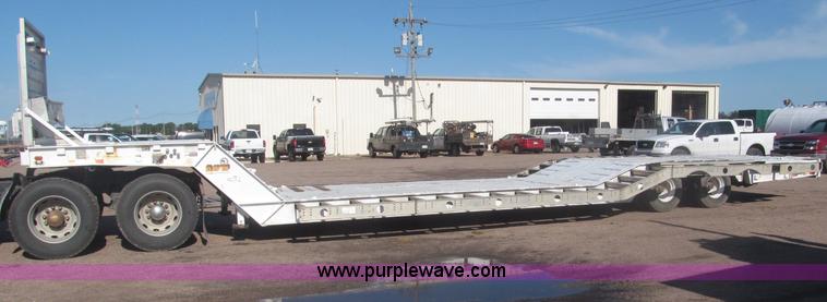 image for item F7060 1993 Muvall 48' double drop equipment trailer