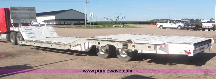 image for item F7060 1993 Muvall 48' double drop equipment trailer
