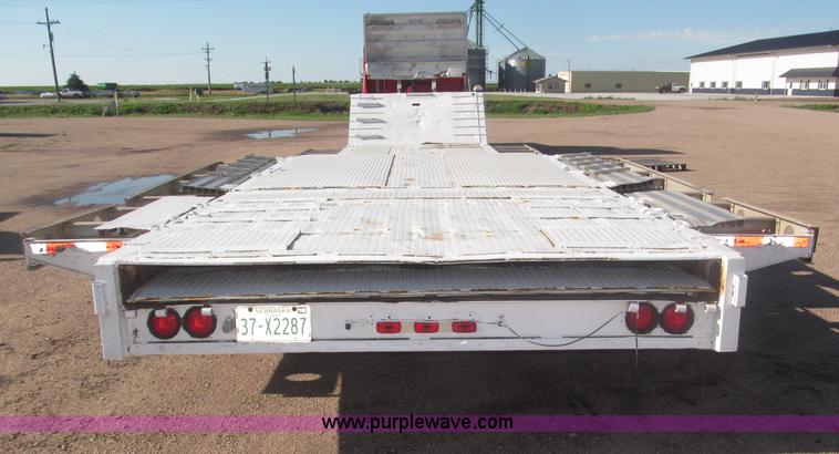 image for item F7060 1993 Muvall 48' double drop equipment trailer
