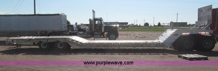 image for item F7060 1993 Muvall 48' double drop equipment trailer