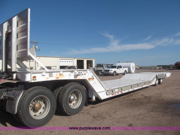 image for item F7060 1993 Muvall 48' double drop equipment trailer