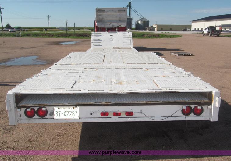image for item F7060 1993 Muvall 48' double drop equipment trailer