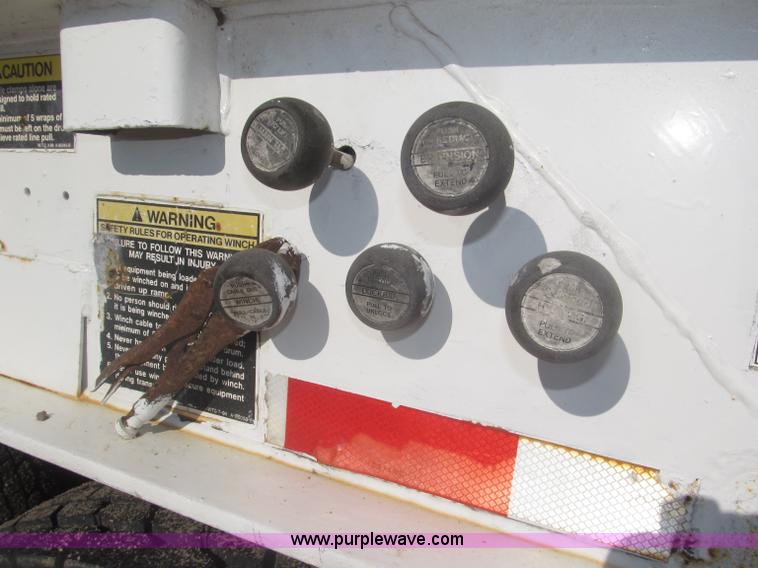 image for item F7060 1993 Muvall 48' double drop equipment trailer