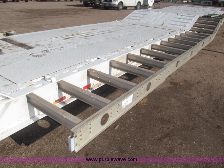 image for item F7060 1993 Muvall 48' double drop equipment trailer