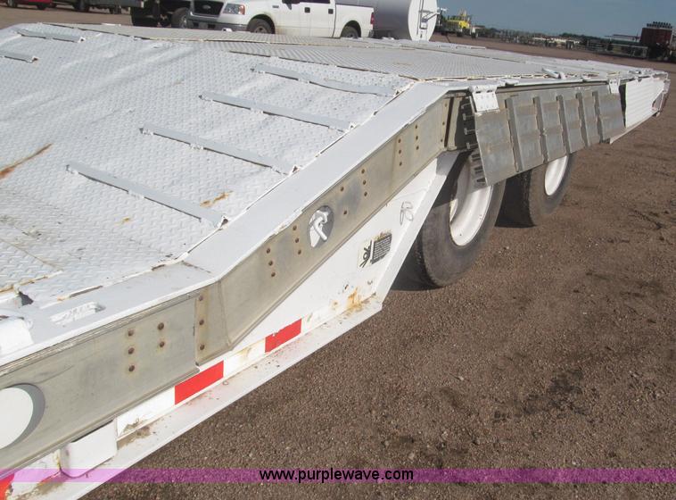 image for item F7060 1993 Muvall 48' double drop equipment trailer